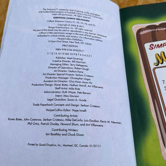 Simpsons Comics Meltdown: 2011 - Picture 7 of 9